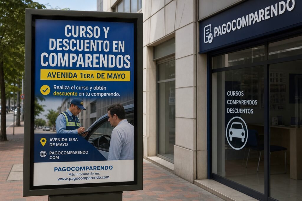 -CURSO Y DESCUENTO EN COMPARENDOS AVENIDA 1ERA DE MAYO. PAGOCOMPARENDO