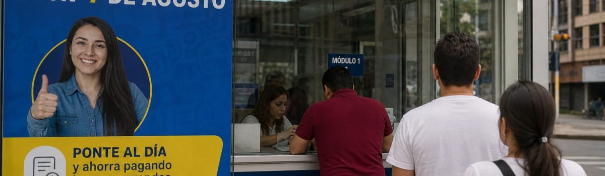 DESCUENTOS EN COMPARENDOS EN AV 7 de agosto. PAGOCOMPARENDO