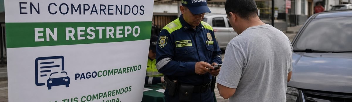 DESCUENTOS EN COMPARENDOS EN RESTREPO. PAGOCOMPARENDO